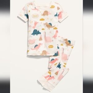 2T dinosaur girl pajamas